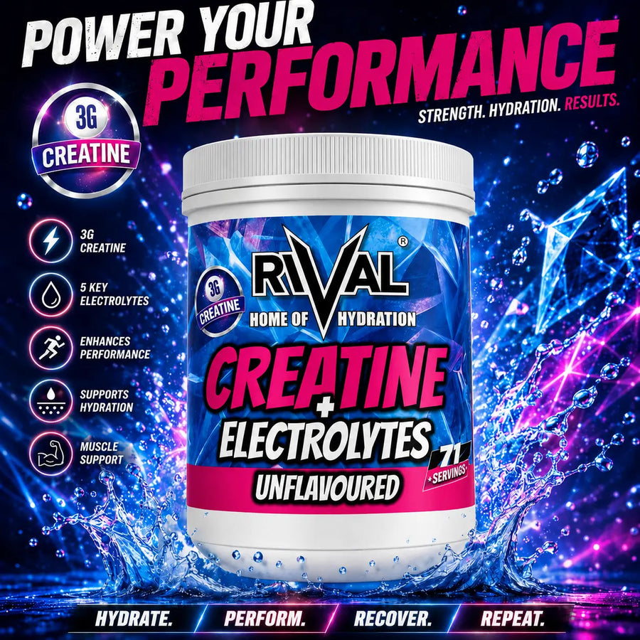 RIVAL CREATINE + ELECTROLYTE POWDER 250g