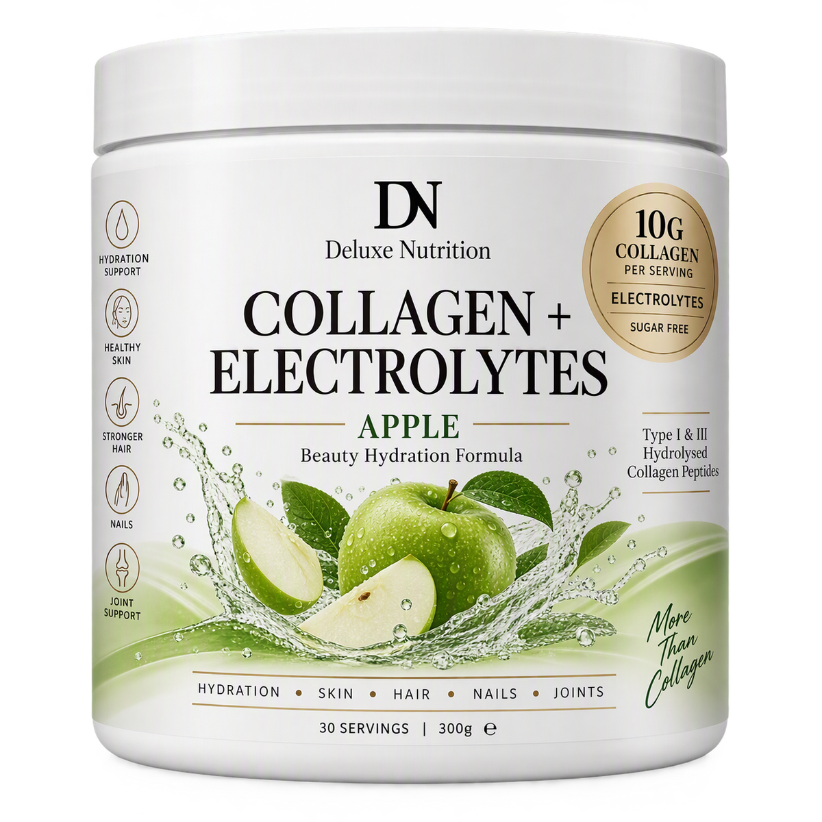 Flavoured Collagen & Electrolyte Powder 400g | Bovine Collagen Types 1 & 3