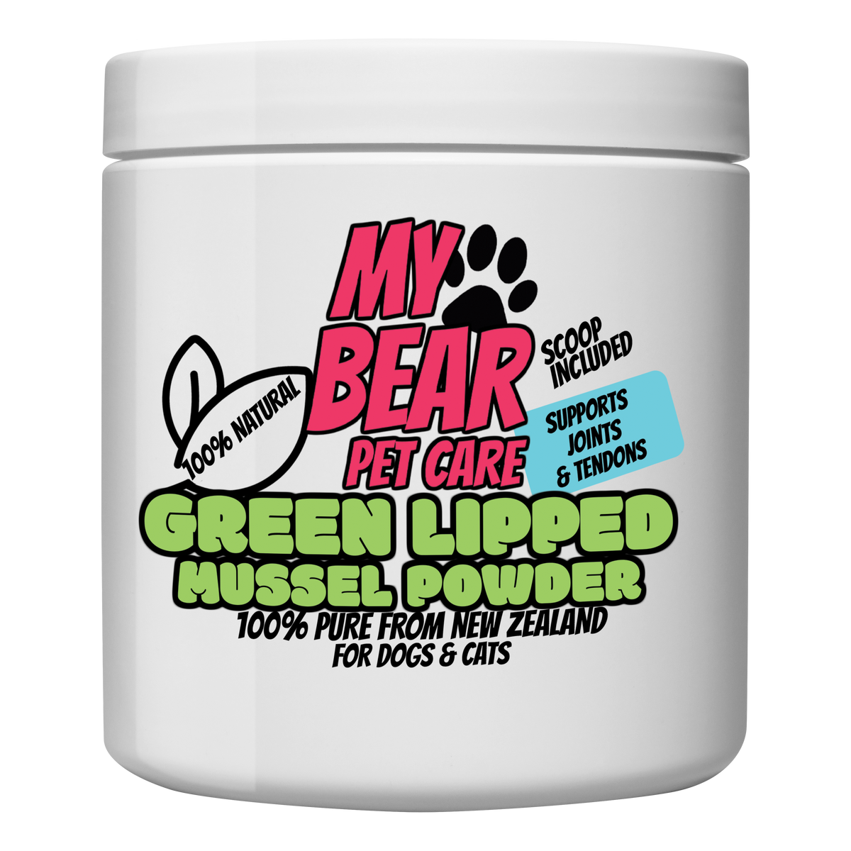 GREEN LIPPED MUSSEL JOINT CARE MOBILITY & FLEXIBILITY SUPPLEMENT 100% PURE NEW ZEALAND