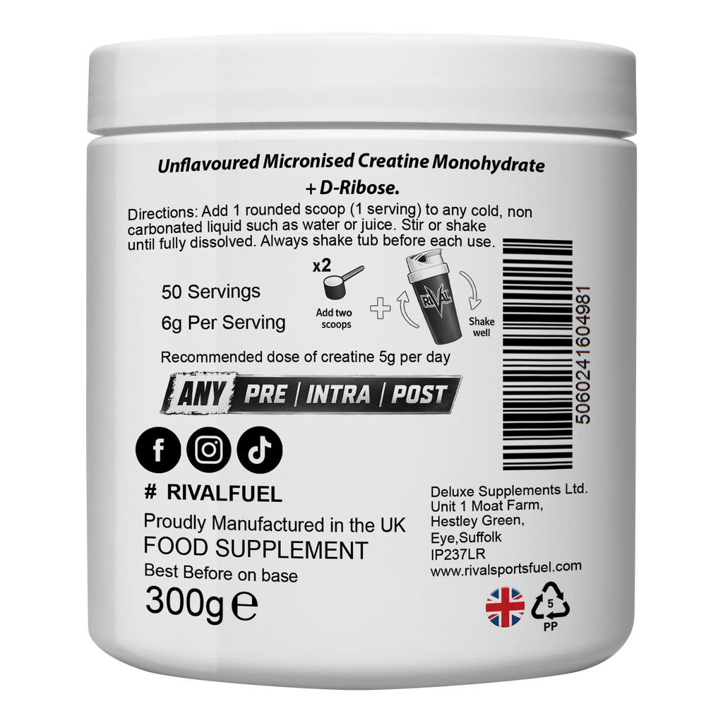 RIVAL CREATINE PLUS D-RIBOSE 300G