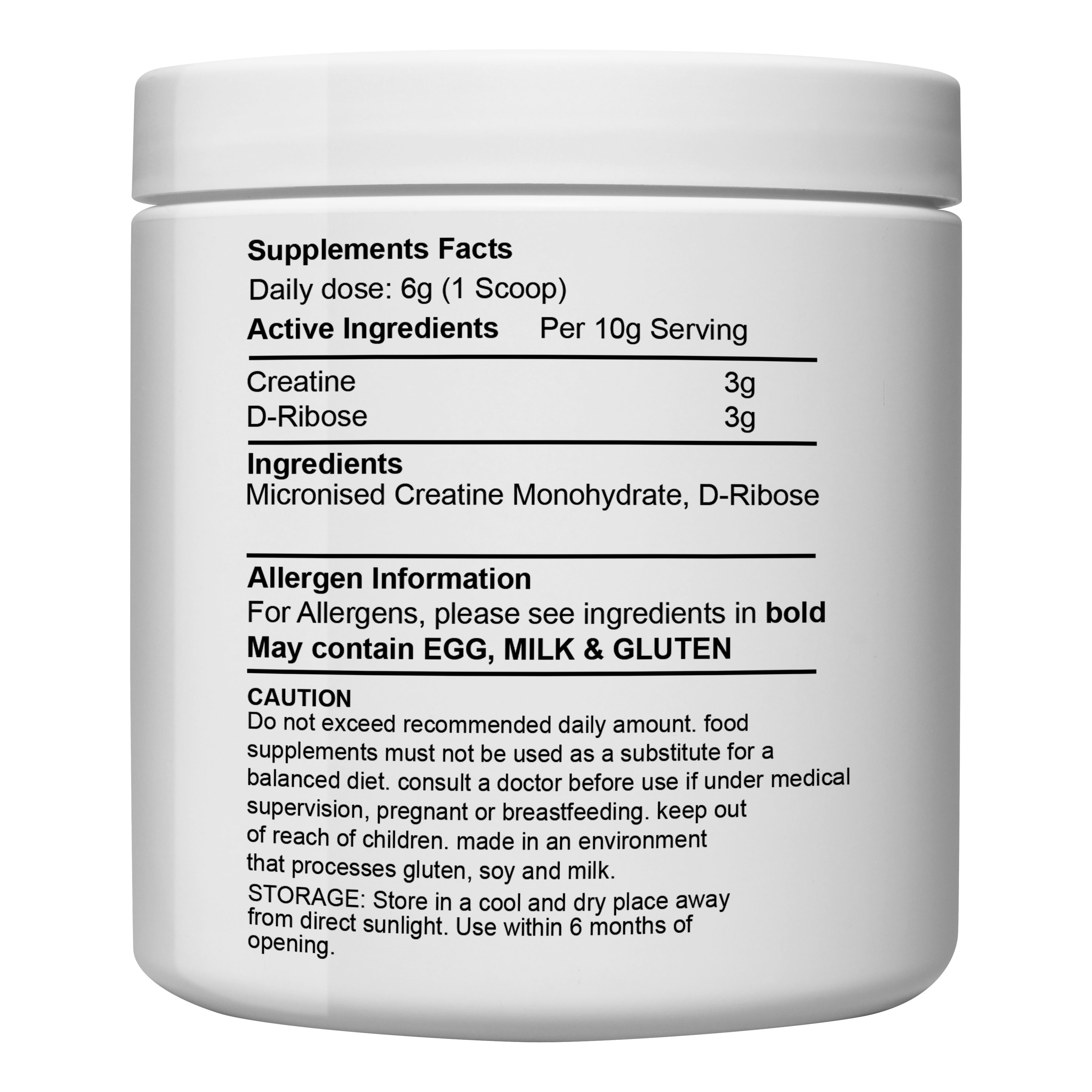 RIVAL CREATINE PLUS D-RIBOSE 300G