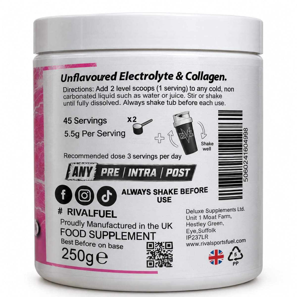 RIVAL ELECTROLYTES + COLLAGEN